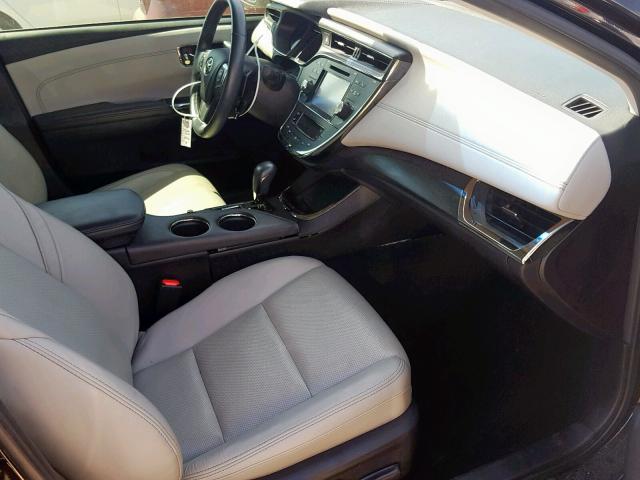 4T1BK1EB3HU246138 - 2017 TOYOTA AVALON XLE BLACK photo 5