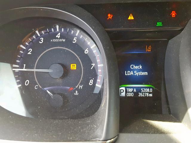 4T1BK1EB3HU246138 - 2017 TOYOTA AVALON XLE BLACK photo 8