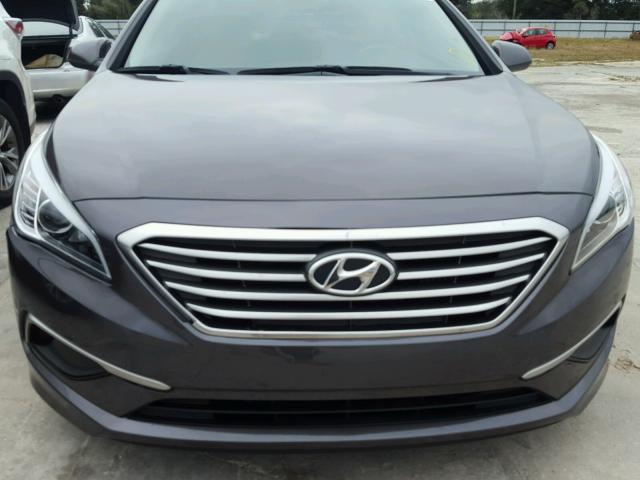 5NPE24AA0HH539151 - 2017 HYUNDAI SONATA ECO BROWN photo 9