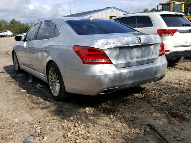 KMHGH4JH6FU093106 - 2015 HYUNDAI EQUUS SIGN GRAY photo 3