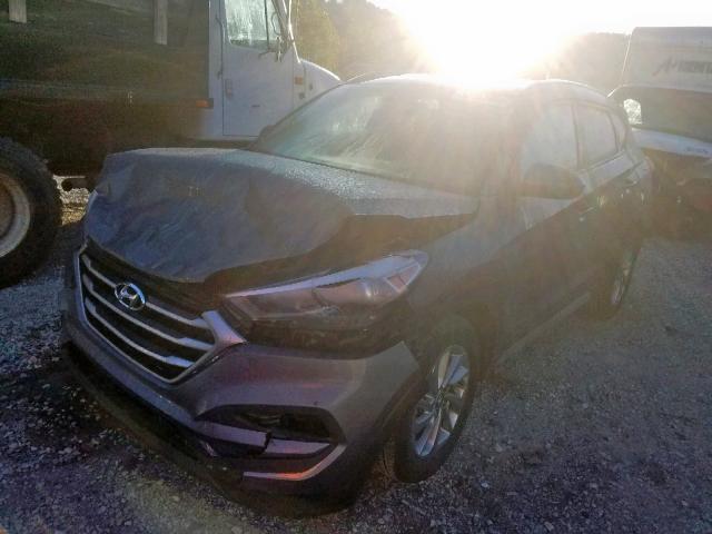 KM8J3CA48JU731568 - 2018 HYUNDAI TUCSON SEL GRAY photo 2