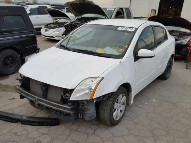 3N1AB6AP1AL701263 - 2010 NISSAN SENTRA 2.0 WHITE photo 2