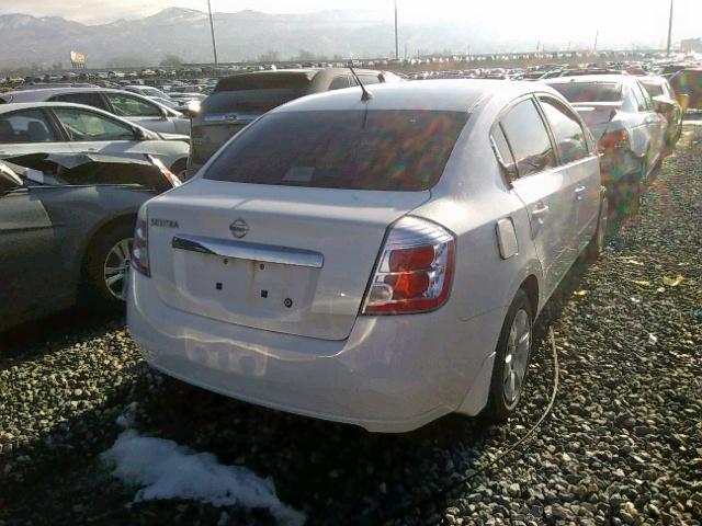 3N1AB6AP1AL701263 - 2010 NISSAN SENTRA 2.0 WHITE photo 4