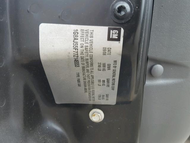 1G8AJ55F77Z146553 - 2007 SATURN ION LEVEL 蓝色 照片 10