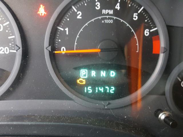 1J8FT47W48D708638 - 2008 JEEP COMPASS SP წითელი ფოტო 8