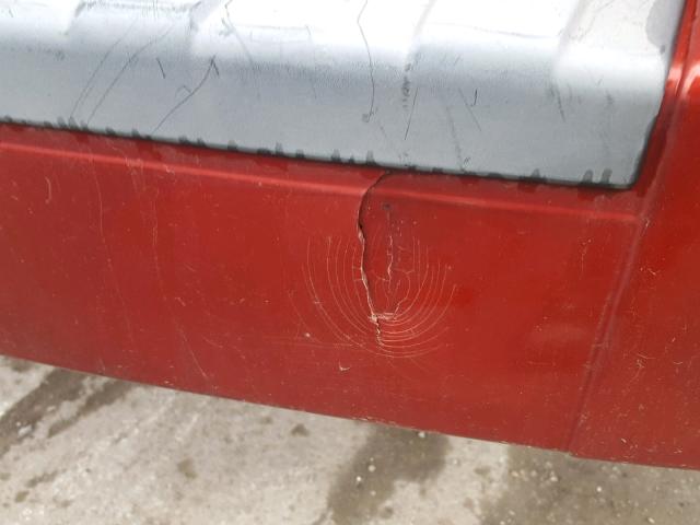 1J8FT47W48D708638 - 2008 JEEP COMPASS SP წითელი ფოტო 9