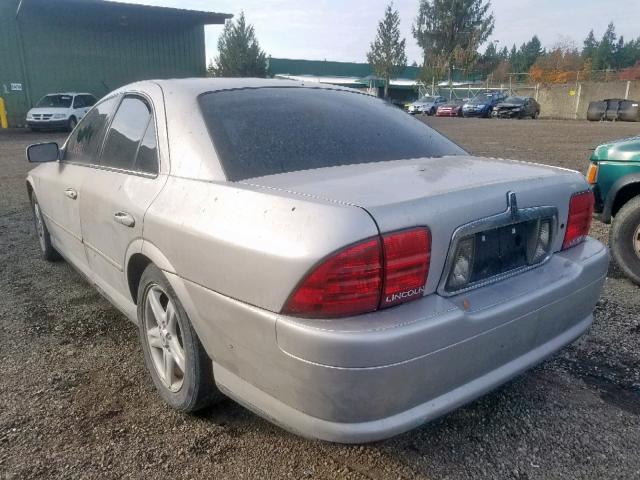 1LNHM87A52Y705803 - 2002 LINCOLN LS 银色 照片 3