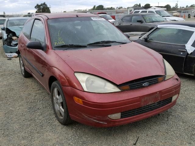 3FAFP31Z93R181808 - 2003 FORD FOCUS ZX3 RED photo 1