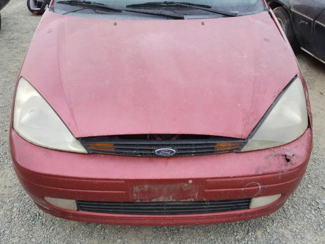 3FAFP31Z93R181808 - 2003 FORD FOCUS ZX3 RED photo 7