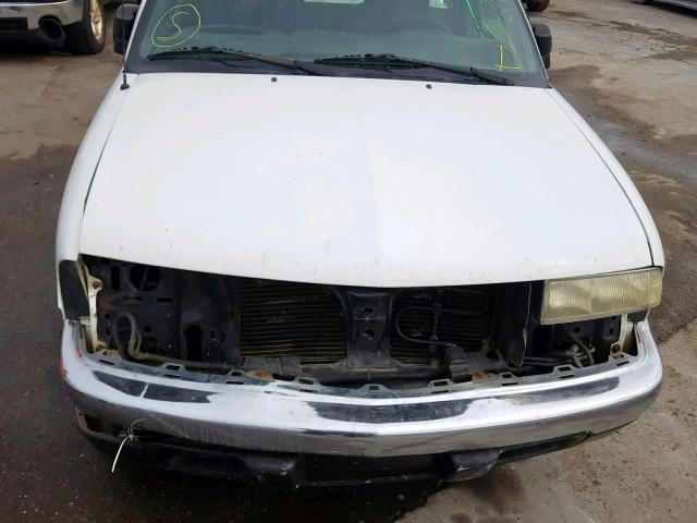 1GCCS14H338270228 - 2003 CHEVROLET S TRUCK S1 WHITE photo 7