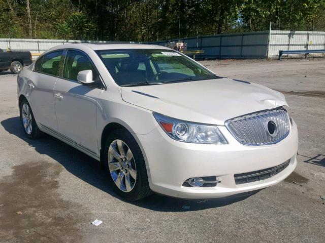 1G4GC5EG1AF324190 - 2010 BUICK LACROSSE C WHITE photo 1