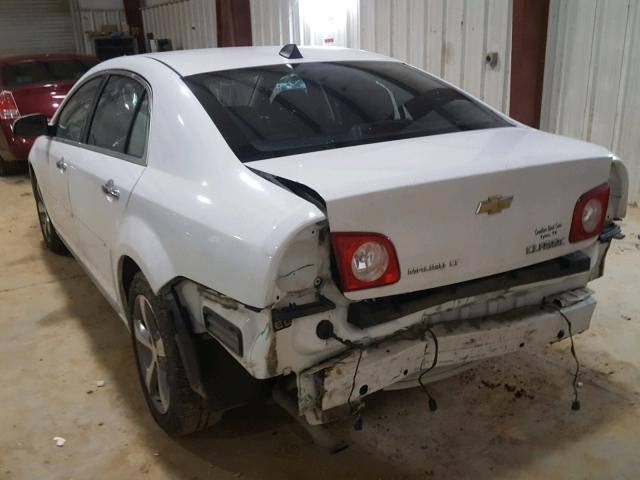 1G1ZC5E04CF357924 - 2012 CHEVROLET MALIBU 1LT თეთრი ფოტო 3