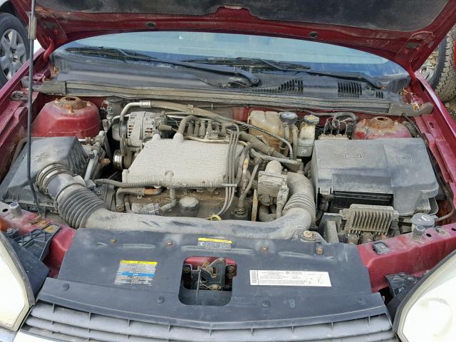 1G1ZT52875F113620 - 2005 CHEVROLET MALIBU LS 红色 照片 7