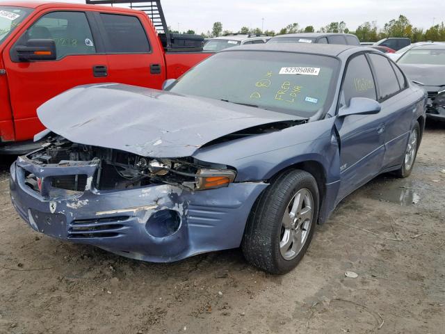 1G2HY52K734141446 - 2003 PONTIAC BONNEVILLE BLUE photo 2