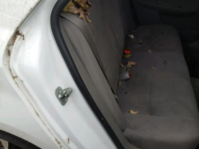 1G1ZA5E03A4103264 - 2010 CHEVROLET MALIBU LS Ақ фото 6