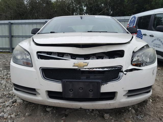 1G1ZG57B884293540 - 2008 CHEVROLET MALIBU LS WHITE photo 9