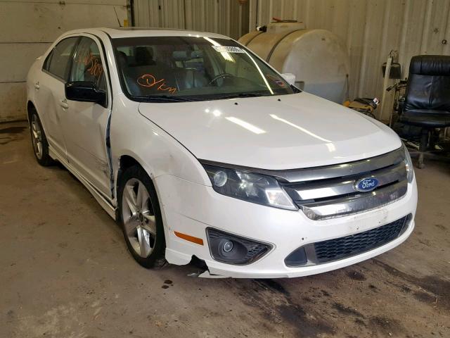 3FAHP0KC8BR146399 - 2011 FORD FUSION SPO WHITE photo 1