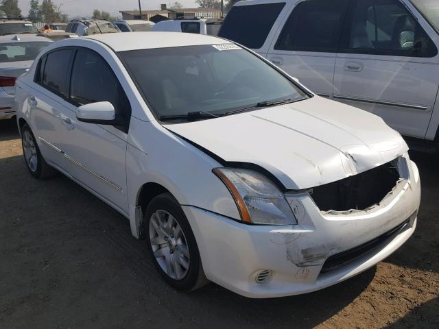 3N1AB6AP6BL731473 - 2011 NISSAN SENTRA 2.0 WHITE photo 1