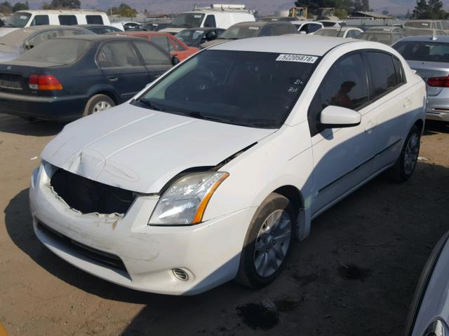 3N1AB6AP6BL731473 - 2011 NISSAN SENTRA 2.0 WHITE photo 2