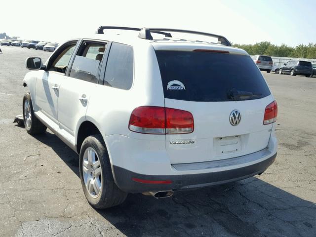 WVGCM77L14D076167 - 2004 VOLKSWAGEN TOUAREG 4. WHITE photo 3