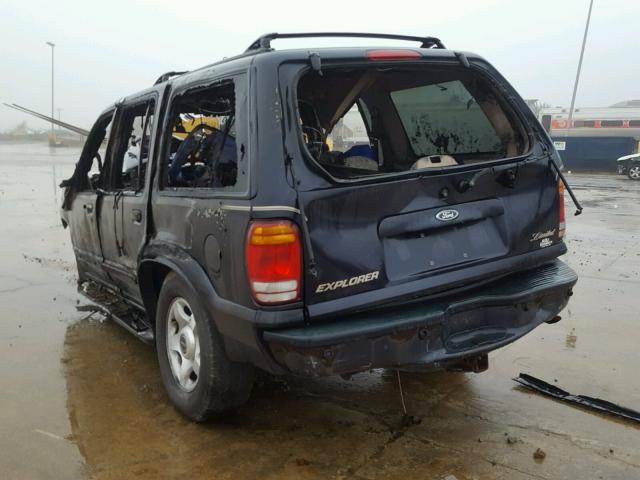 1FMDU75E2YZA42336 - 2000 FORD EXPLORER L BLUE photo 3