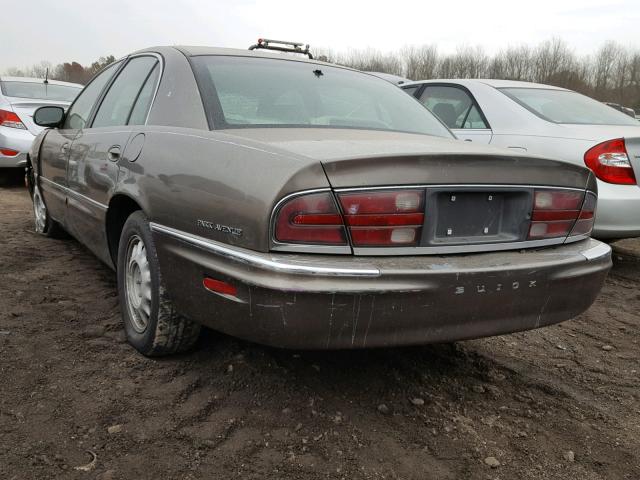 1G4CW52K8X4625493 - 1999 BUICK PARK AVENU BROWN photo 3