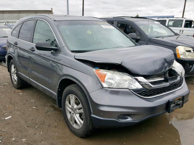 5J6RE4H51AL013317 - 2010 HONDA CR-V EX GRAY photo 1