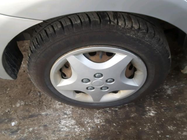 KL1TD56607B162114 - 2007 CHEVROLET AVEO BASE Күміс фото 9