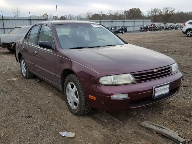 1N4BU31D2VC190881 - 1997 NISSAN ALTIMA XE MAROON photo 1