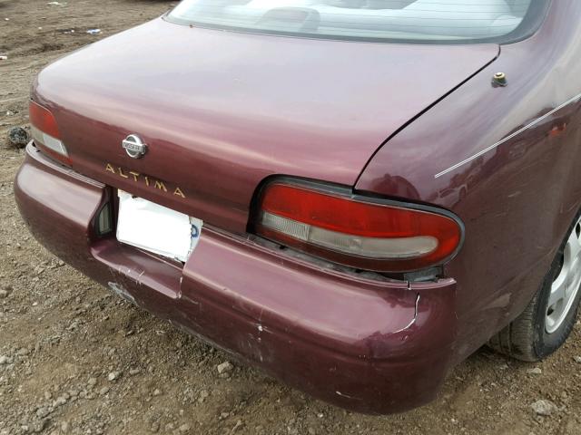 1N4BU31D2VC190881 - 1997 NISSAN ALTIMA XE MAROON photo 9