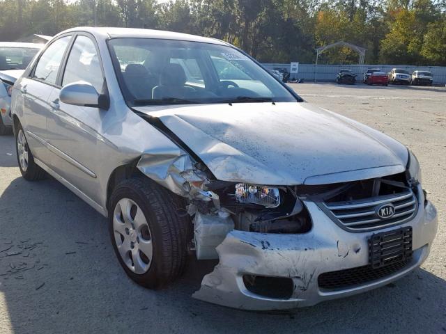 KNAFE121785511417 - 2008 KIA SPECTRA EX SILVER photo 1