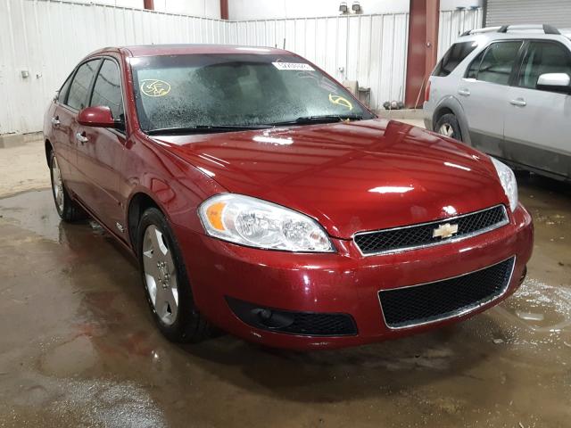 2G1WD58C679167563 - 2007 CHEVROLET IMPALA SUP RED photo 1
