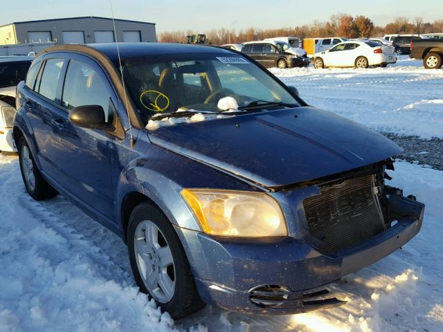 1B3HB48A19D198094 - 2009 DODGE CALIBER SX BLUE photo 1