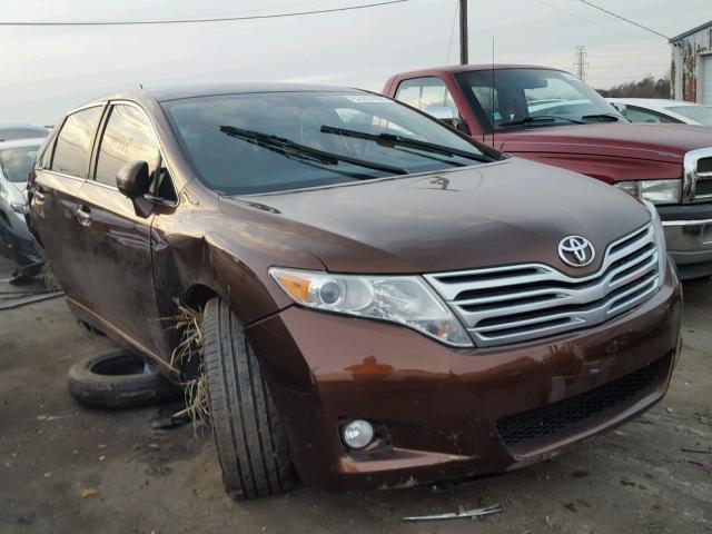 4T3ZK3BB2AU021558 - 2010 TOYOTA VENZA BASE BROWN photo 1