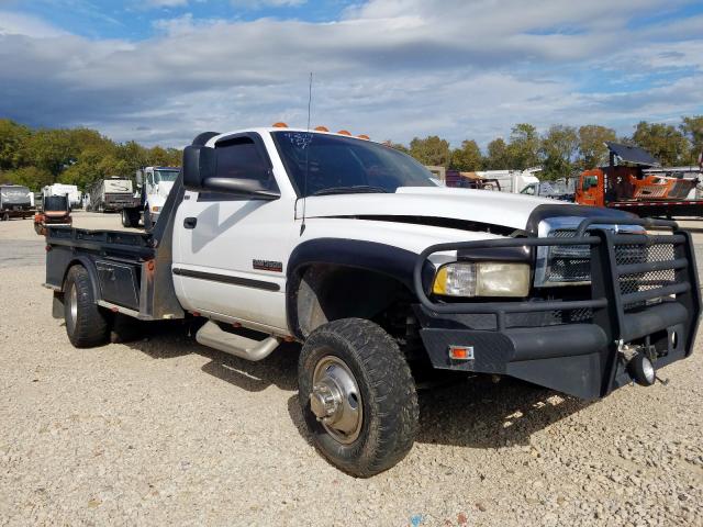 3B6MC366X1M244599 - 2001 DODGE RAM 3500 WHITE photo 1