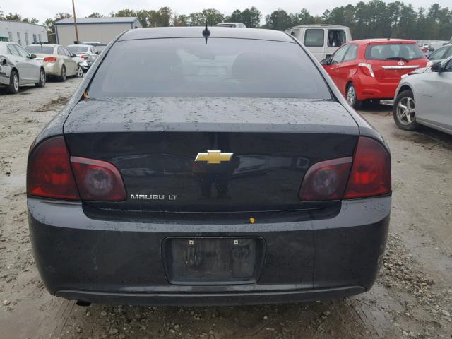 1G1ZC5E18BF281213 - 2011 CHEVROLET MALIBU 1LT BLACK photo 9