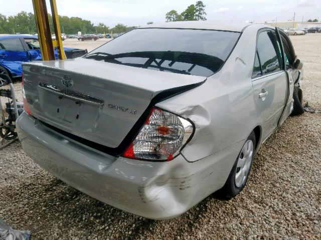 4T1BE32K82U079760 - 2002 TOYOTA CAMRY LE GRAY photo 4