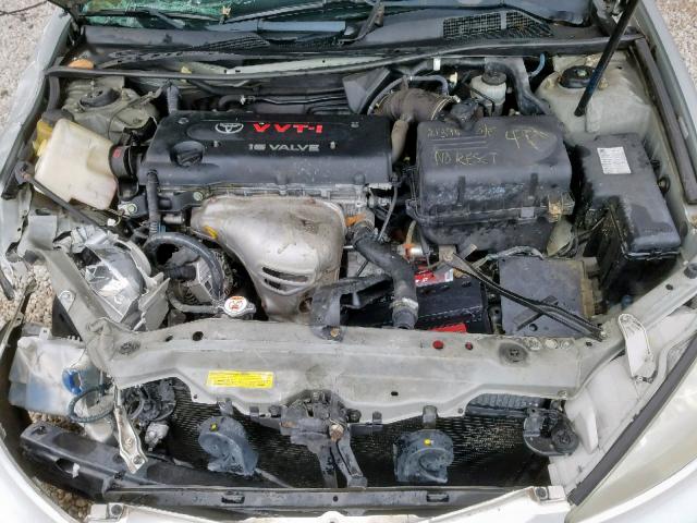 4T1BE32K82U079760 - 2002 TOYOTA CAMRY LE GRAY photo 7