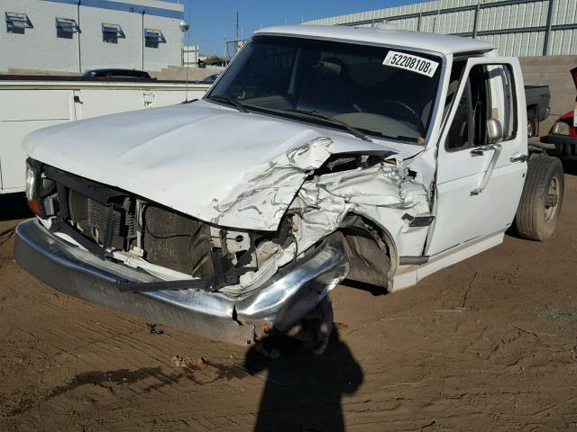 3FEHF35H6VMA33453 - 1997 FORD F350 WHITE photo 2