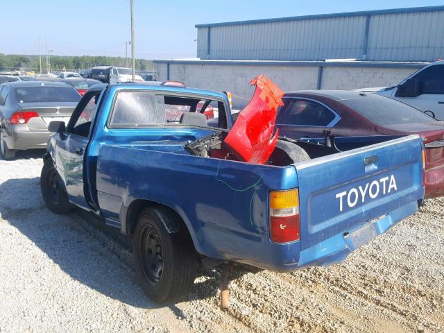 JT4RN81AXR5196088 - 1994 TOYOTA PICKUP 1/2 BLUE photo 3