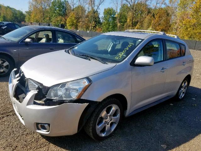 5Y2SM67079Z426606 - 2009 PONTIAC VIBE SILVER photo 2