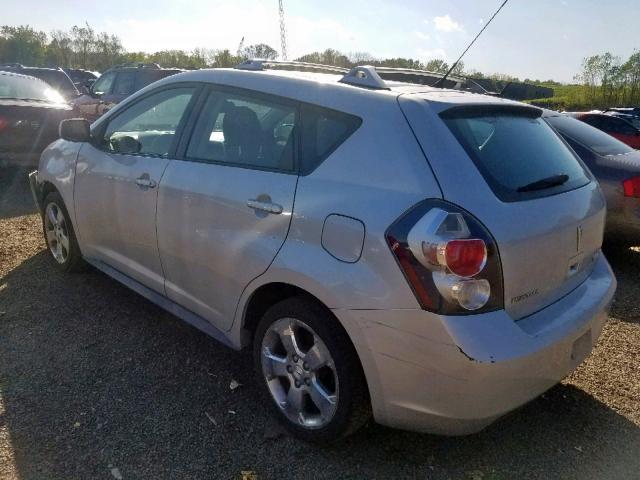 5Y2SM67079Z426606 - 2009 PONTIAC VIBE SILVER photo 3