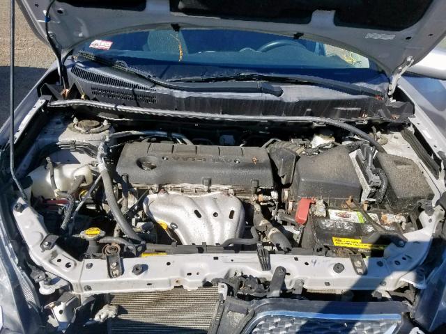 5Y2SM67079Z426606 - 2009 PONTIAC VIBE SILVER photo 7