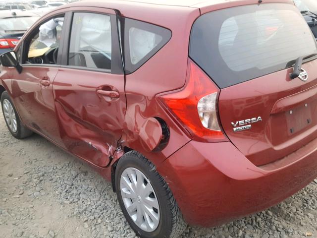 3N1CE2CP6GL387141 - 2016 NISSAN VERSA NOTE RED photo 9