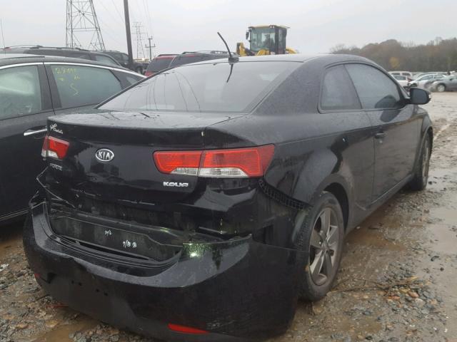 KNAFU6A26A5111817 - 2010 KIA FORTE EX BLACK photo 4