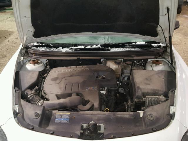 1G1ZB5EB5AF124152 - 2010 CHEVROLET MALIBU LS WHITE photo 7
