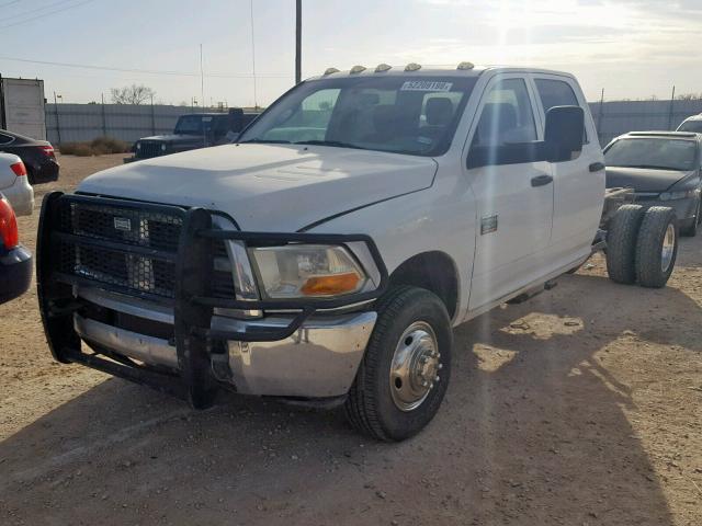 3D6WZ4CL1BG585922 - 2011 DODGE RAM 3500 S WHITE photo 2