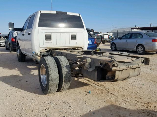 3D6WZ4CL1BG585922 - 2011 DODGE RAM 3500 S WHITE photo 3