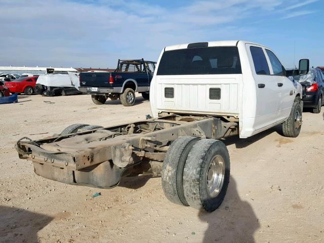 3D6WZ4CL1BG585922 - 2011 DODGE RAM 3500 S WHITE photo 4