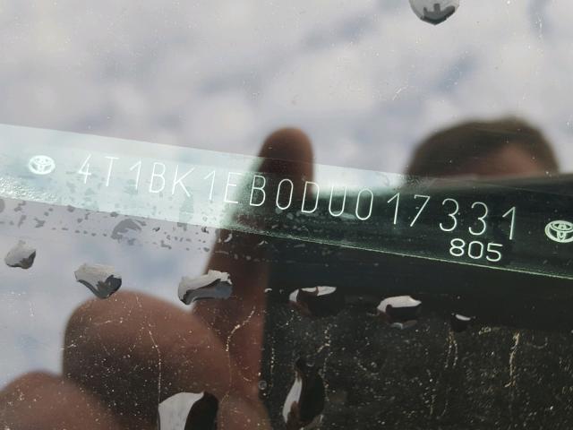 4T1BK1EB0DU017331 - 2013 TOYOTA AVALON BAS TAN photo 10